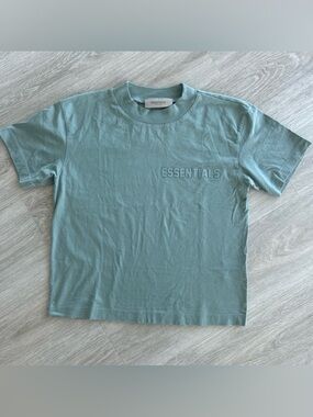 Fear of God Essentials Short Sleeve Tee – Sycamore – Youth Large